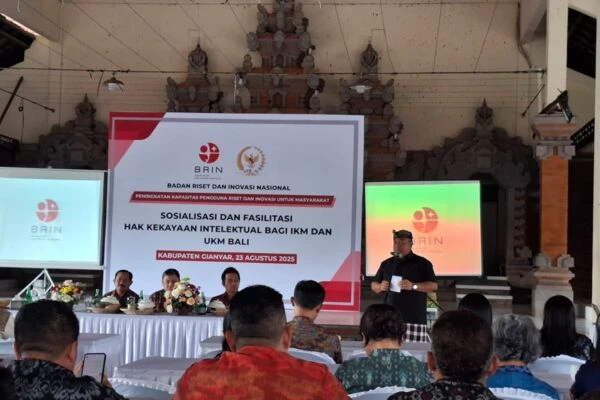 Sosialisasi dan Fasilitasi HKI bagi IKM dan UKM Bali