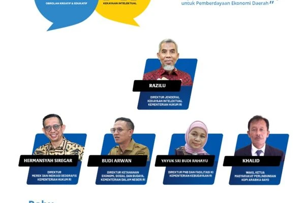 Webinar Pemanfaatan Indikasi Geografis untuk Ekonomi Daerah