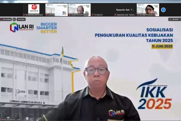 Sosialisasi Pengukuran Indeks Kualitas Kebijakan (IKK) 2025