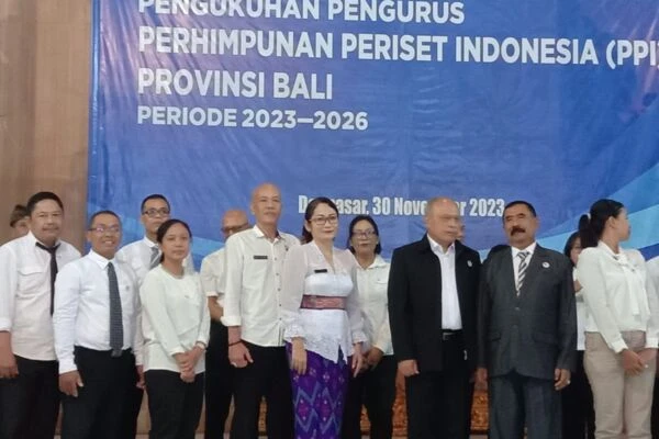 BRIDA Kabupaten Jembrana Menghadiri Pengukuhan Pengurus Perhimpunan Periset Indonesia Wilayah Bali