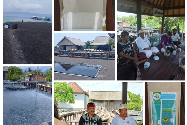 Konsultasi dan Studi ke Sentra Garam Kusamba Kab. Klungkung Dan Sentra Garam Amed Kab. Karangasem