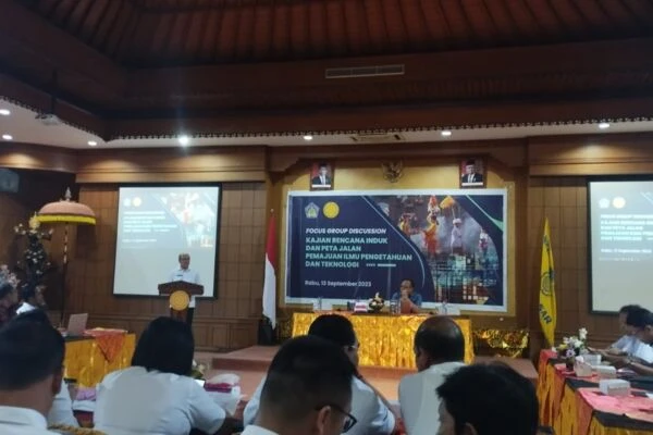 FGD Penyampaian Program Prioritas dan Persamaan Persepsi Kajian RIPJ Pemajuan Iptek.