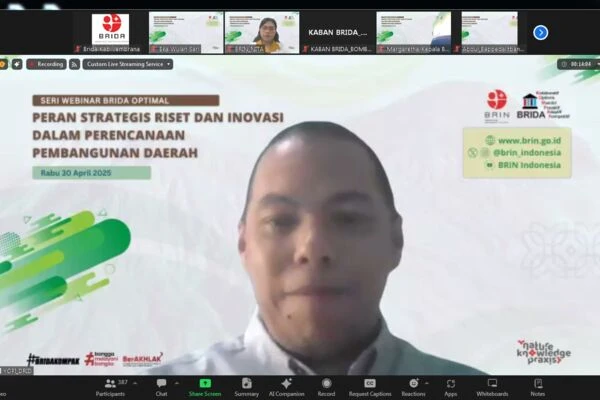 Webinar Peran Strategis Riset dan Inovasi dalam Perencanaan