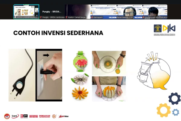 Webinar Diseminasi Pelindungan Paten Kanwil Hukum Bali