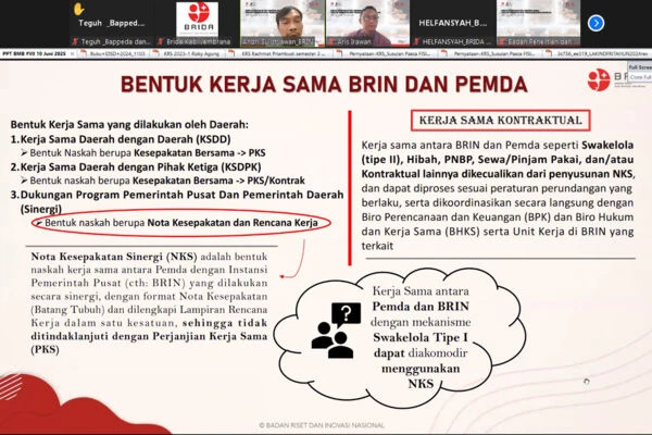 Nota Kesepakatan Sinergi (NKS) untuk Mendukung Pembangunan Daerah