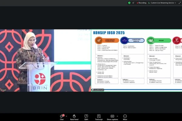 Rilis Indeks Daya Saing Daerah (IDSD) Tahun 2025