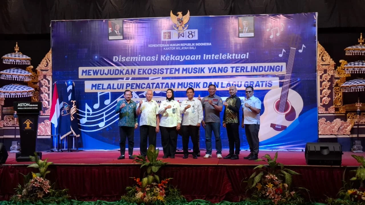 Pelaksanaan Kegiatan Diseminasi Kekayaan Intelektual Kanwil Kemenkum Bali