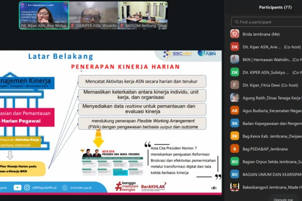 BRIDA Jembrana Sambut Baik Kinerja Harian ASN